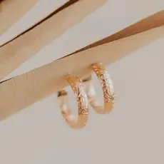 Hello Adorn Jewelry Hello Adorn - Flora Hoops