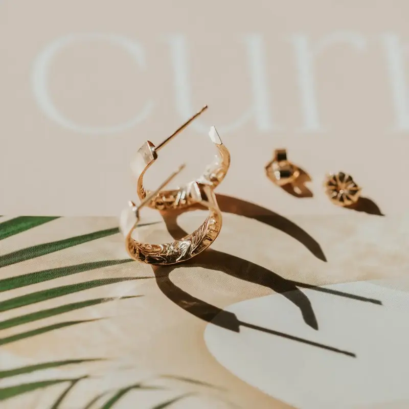 Hello Adorn Jewelry Hello Adorn - Ora Hoops