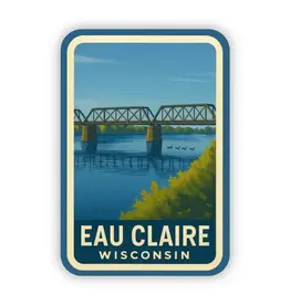 Jones Sticker Co Eau Claire Phoenix Bridge Sticker