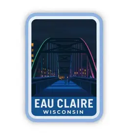 Jones Sticker Co Copy of Eau Claire Phoenix Bridge Sticker