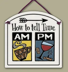 Macone Clay / Spooner Creek Tell Time Am Pm - Wall Art