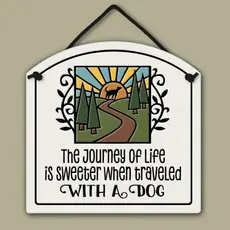 Macone Clay / Spooner Creek Journey and Dog - Wall Art