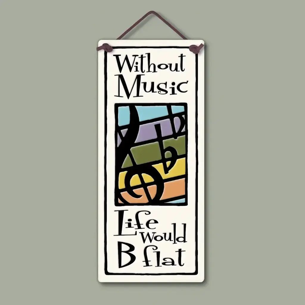 Macone Clay / Spooner Creek Life Would B Flat Wall Art - Wall Art