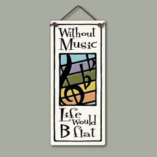 Macone Clay / Spooner Creek Life Would B Flat Wall Art - Wall Art