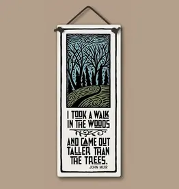 Macone Clay / Spooner Creek Walk in Woods - Wall Art