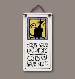 Macone Clay / Spooner Creek Cats Have Staff - Wall Art