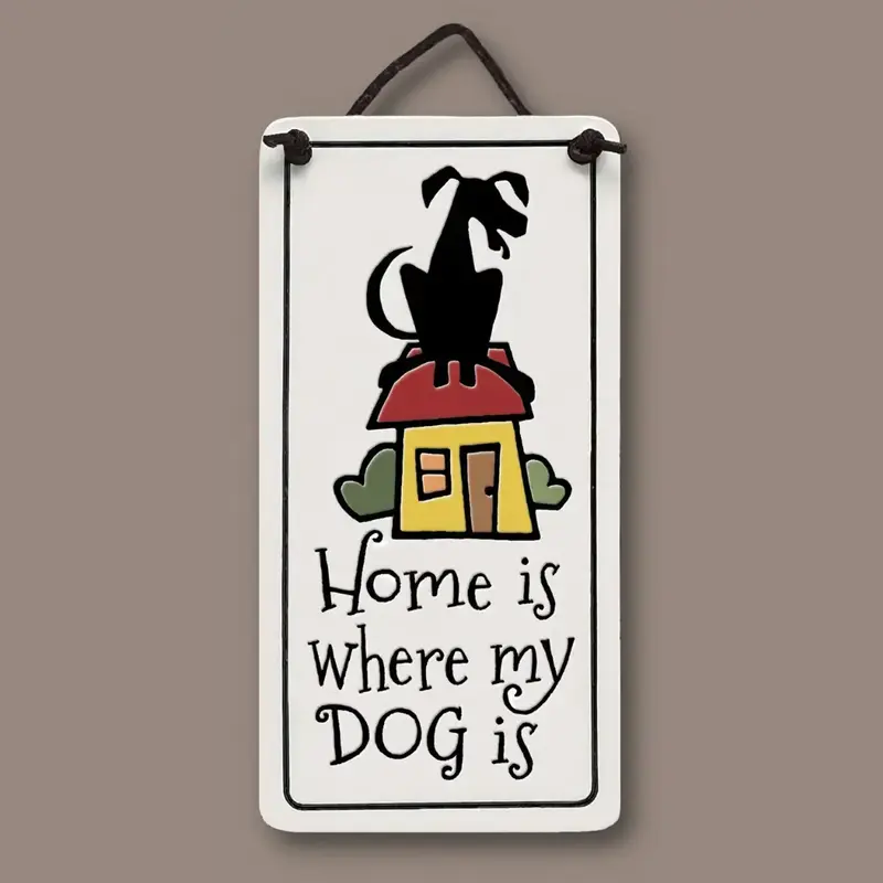 Macone Clay / Spooner Creek Home Dog - Wall Art