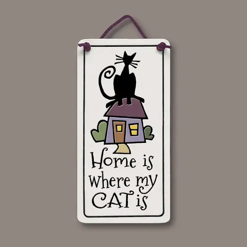 Macone Clay / Spooner Creek Home Cat - Wall Art