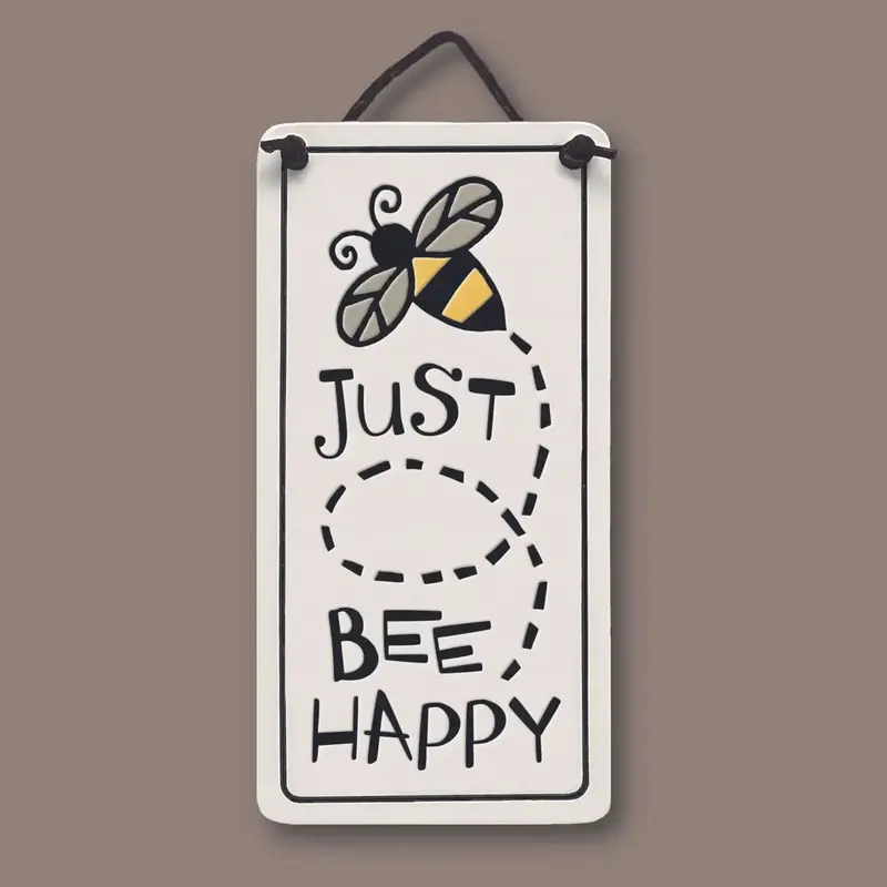 Macone Clay / Spooner Creek Bee Happy - Wall Art