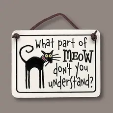 Macone Clay / Spooner Creek Meow - Wall Art