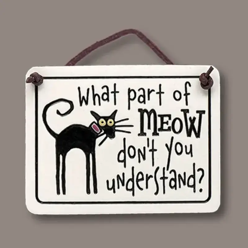 Macone Clay / Spooner Creek Meow - Wall Art