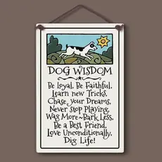 Macone Clay / Spooner Creek Dog Wisdom - Wall Art