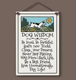 Macone Clay / Spooner Creek Dog Wisdom - Wall Art