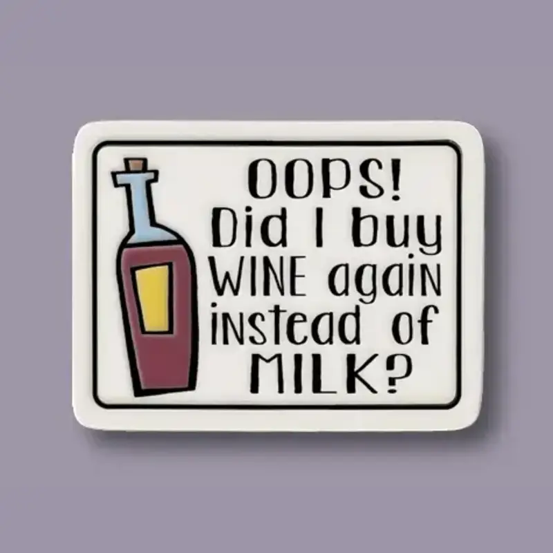 Macone Clay / Spooner Creek Wine Instead of Milk - Magnet