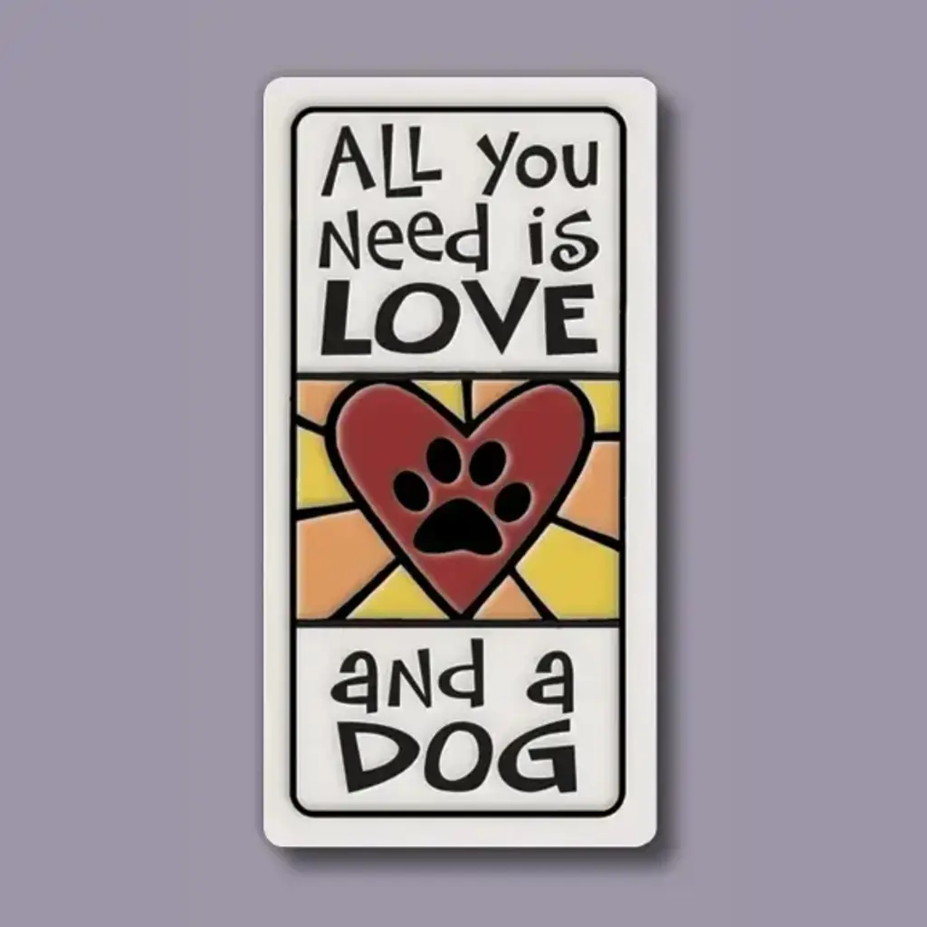 Macone Clay / Spooner Creek Love and A Dog - Magnet