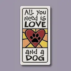 Macone Clay / Spooner Creek Love and A Dog - Magnet