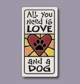 Macone Clay / Spooner Creek Love and A Dog - Magnet