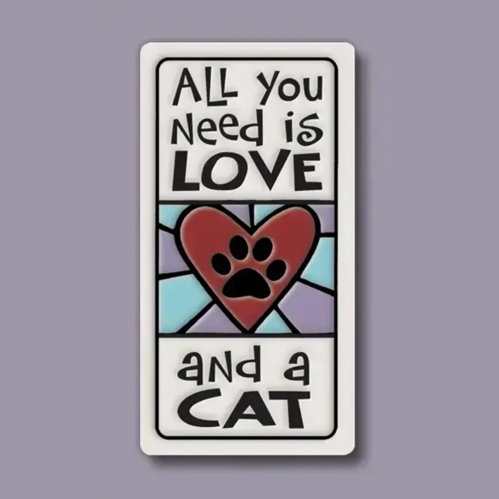 Macone Clay / Spooner Creek Love and A Cat - Magnet
