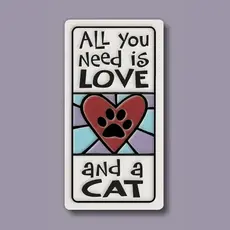 Macone Clay / Spooner Creek Love and A Cat - Magnet