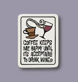Macone Clay / Spooner Creek Coffee and Wine- Magnet