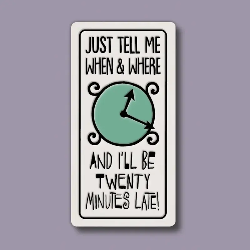 Macone Clay / Spooner Creek When and Where - Magnet