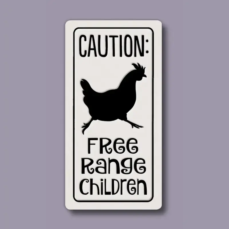 Macone Clay / Spooner Creek Free Range Children - Magnet