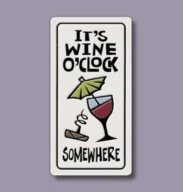 Macone Clay / Spooner Creek Wine O'clock - Magnet