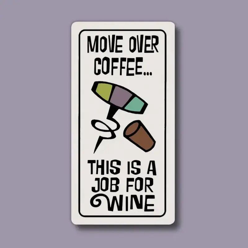 Macone Clay / Spooner Creek Job For Wine - Magnet