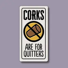 Macone Clay / Spooner Creek Corks Quitters - Magnet