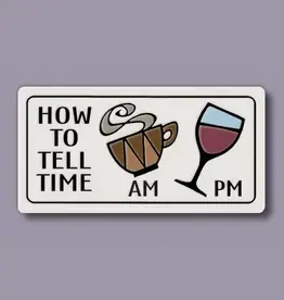 Macone Clay / Spooner Creek How To Tell Time - Magnet