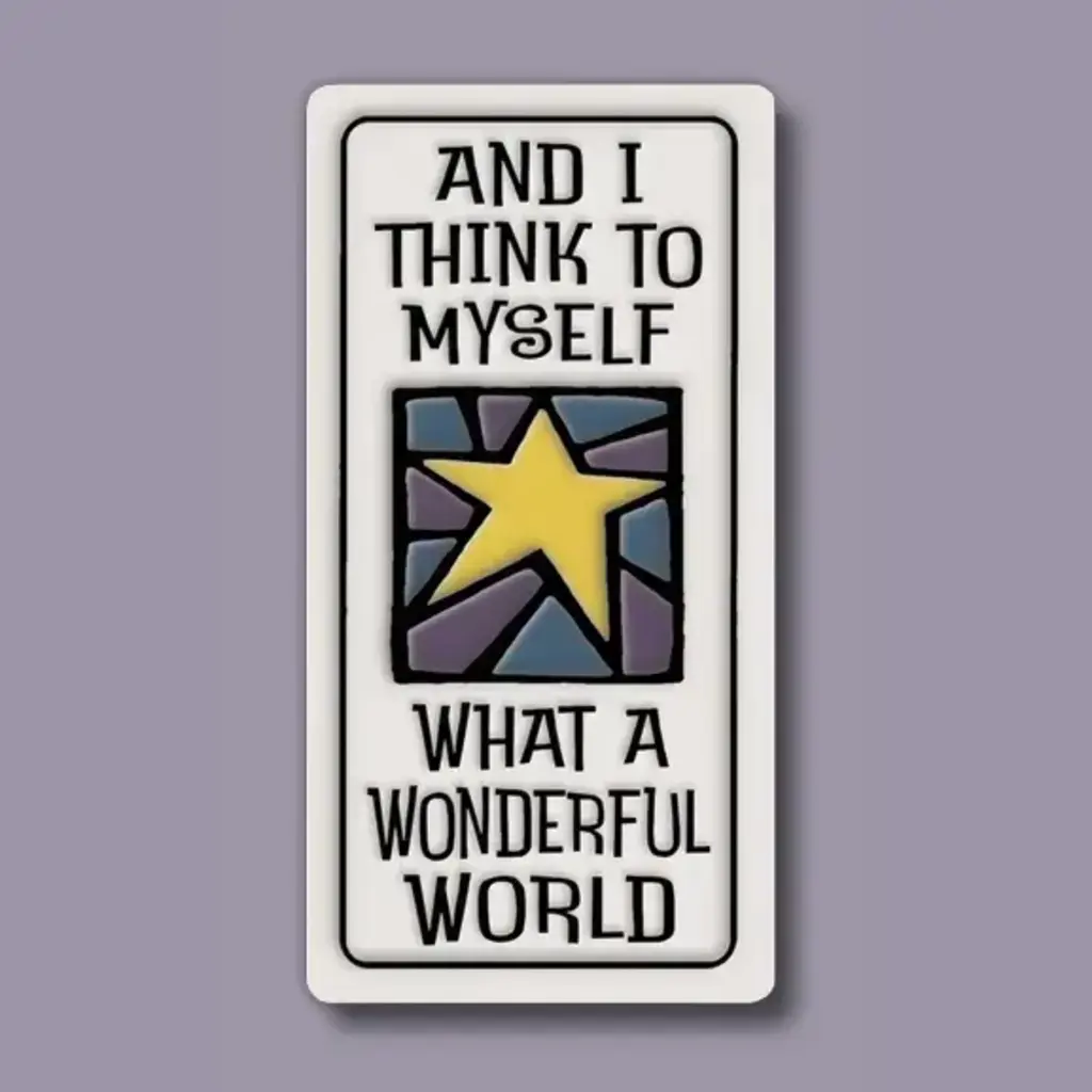 Macone Clay / Spooner Creek Wonderful World  - Magnet