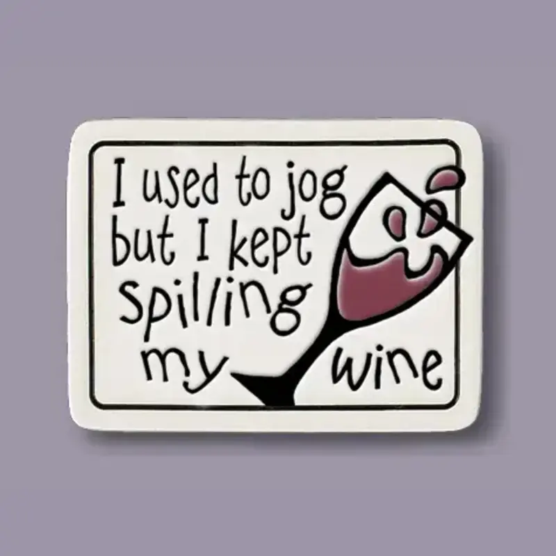 Macone Clay / Spooner Creek Spilling Wine - Magnet