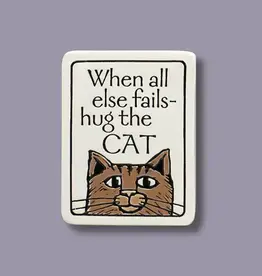 Macone Clay / Spooner Creek Hug the Cat - Magnet