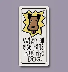 Macone Clay / Spooner Creek Hug the Dog - Magnet