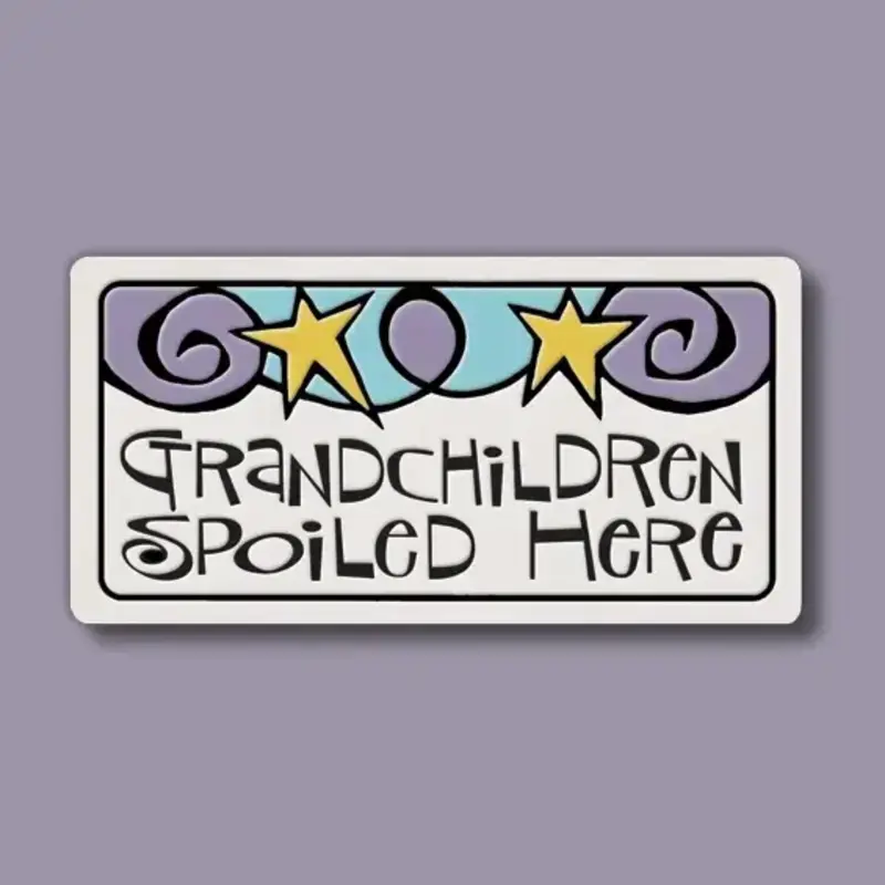 Macone Clay / Spooner Creek Grandchildren Spoiled - Magnet
