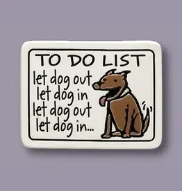 Macone Clay / Spooner Creek To Do List Dog - Magnet
