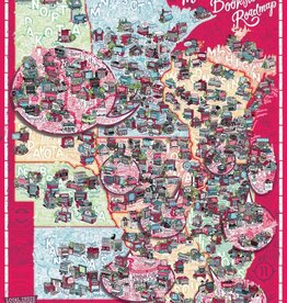 Maynards Games Midwest Indie Bookstore Roadmap - 2025 - Puzzle (1000 pc)