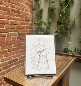 Bresina Nadine Under the Weather (Gnome) Greeting Card