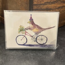 Amy Beidleman Bird Greeting Card Set - Various Occasion (Set of 6)