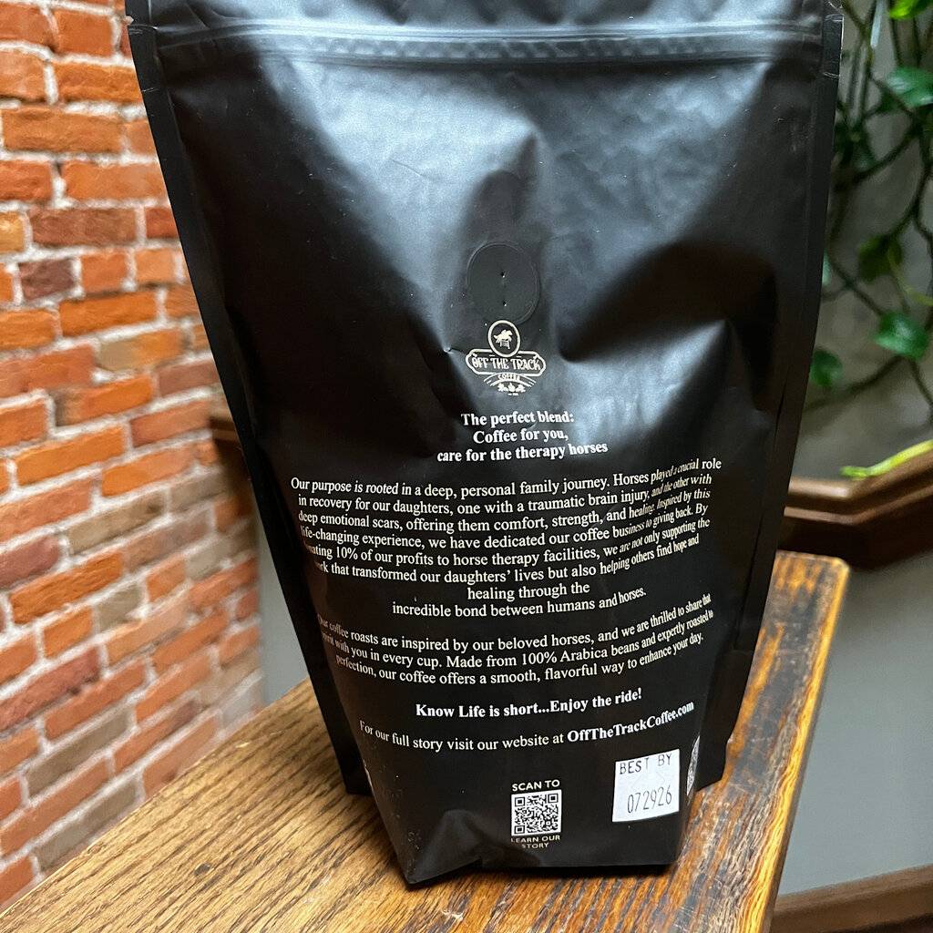 Off The Track Coffee Painted Percheron Blend Medium Roast