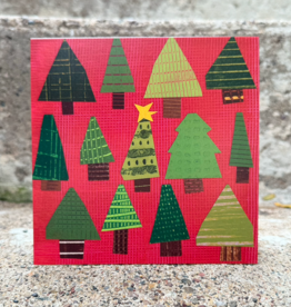 Styczinski Jeanne Greeting Card - Holiday Trees