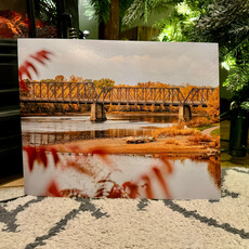 Kory Kelsey 11 x 14 Fall Phoenix Park Bridge