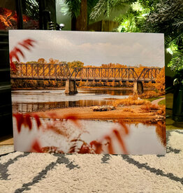 Kory Kelsey 11 x 14 Fall Phoenix Park Bridge