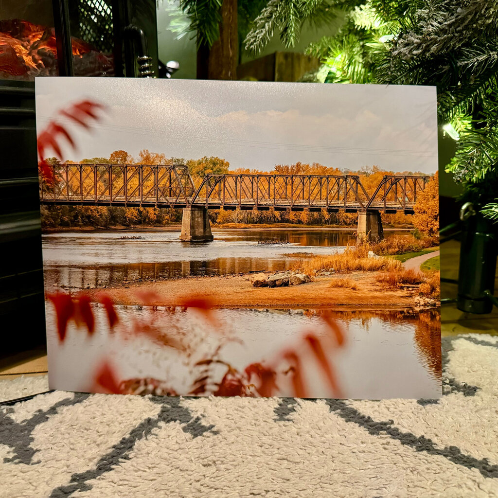 Kory Kelsey 20 x 30 Fall Phoenix Park Bridge