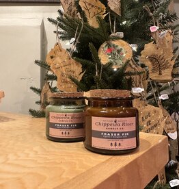 Chippewa River Candle Co. 3 oz. Glass w/Cork Top Candle