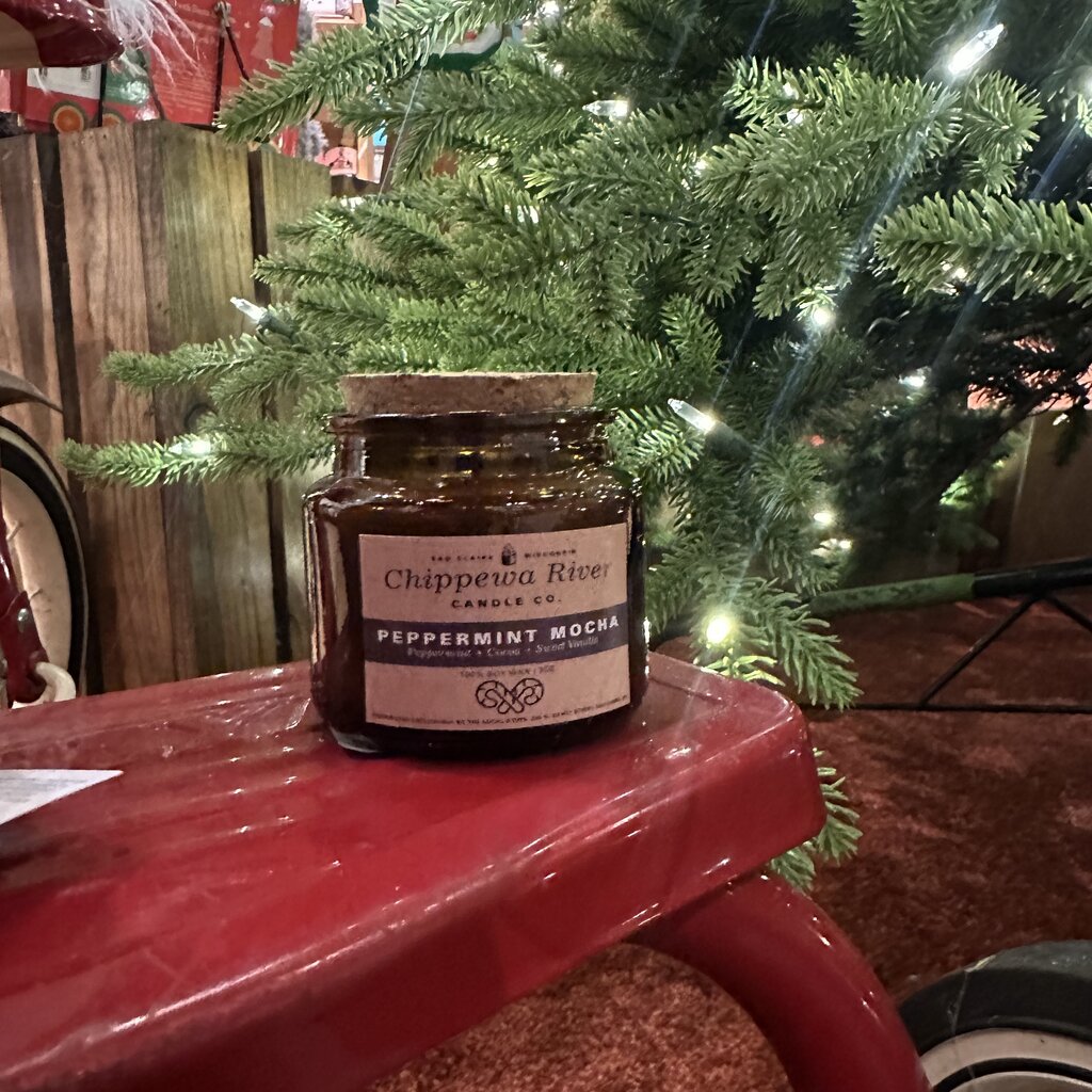 Chippewa River Candle Co. 3 oz. Glass w/Cork Top Candle