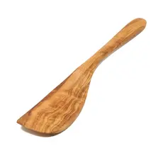 BeldiNest Olive Wood Angled Blade Cooking Spatula