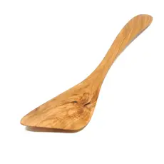 BeldiNest Olive Wood Pointed Blade Cooking Spatula