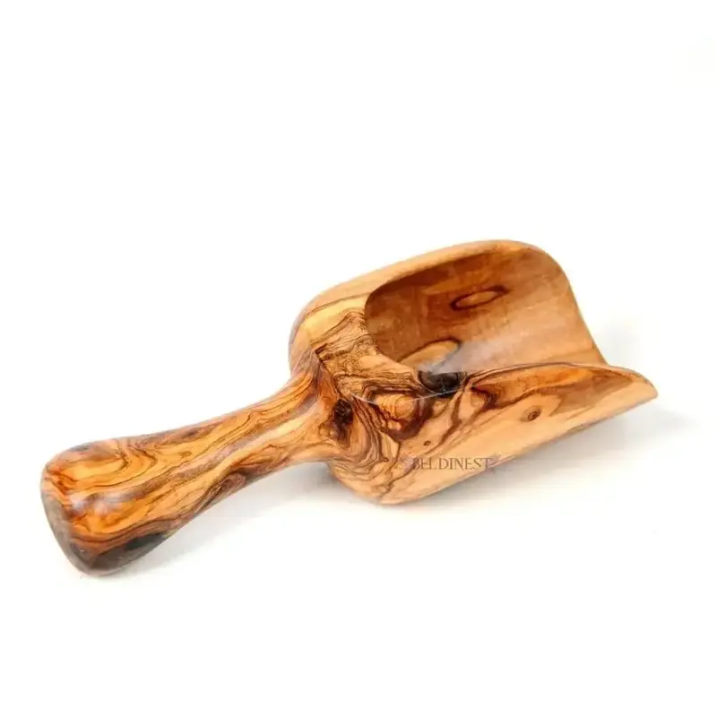 BeldiNest Olive Wood Flour Scoop