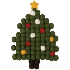 Danica Jubilee (Faire) Christmas Tree Felt Wool Trivet